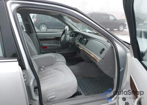 1999 Mercury Grand Marquis Gs из США, поврежденный, VIN 2MEFM74W2XX735580